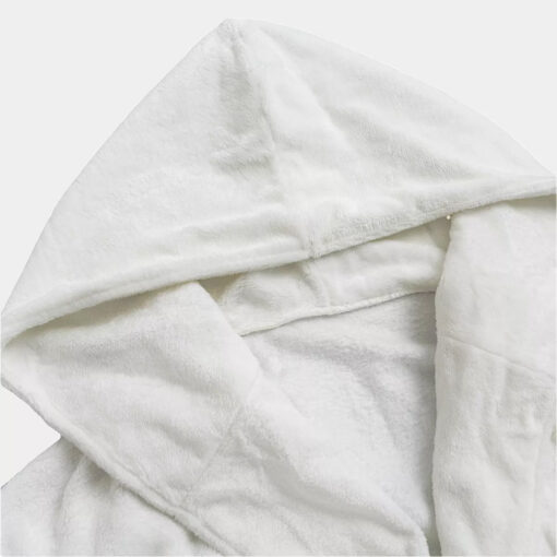 Put On Your Boxing Gloves Print Hooded Bathrobe
